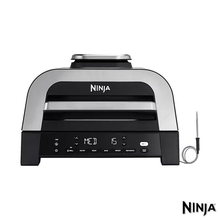 Ninja DG551UK 6-in-1 MAX Grill &amp; Air Fryer in Grey