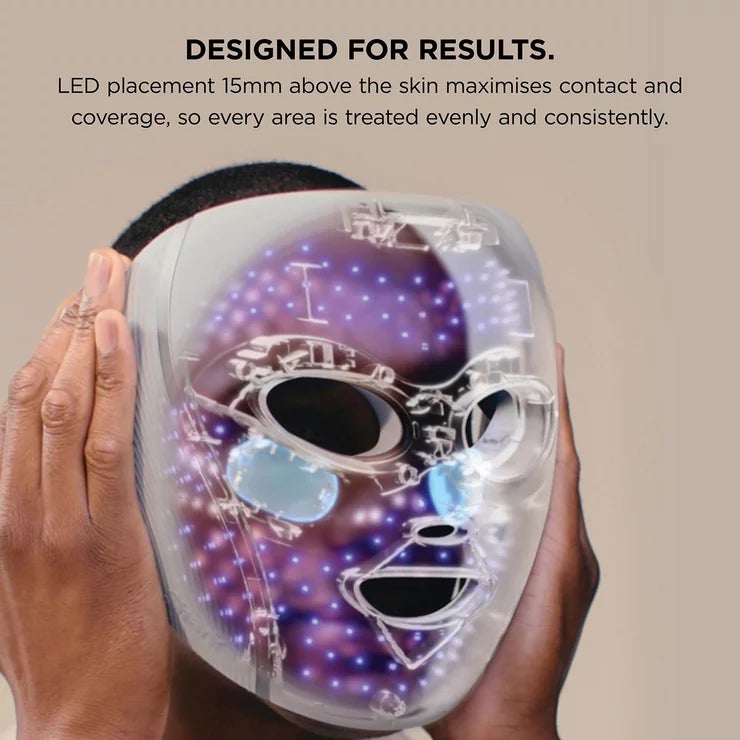 Shark FW312UKPL CryoGlow Under-Eye Cooling &amp; LED Anti-Ageing &amp; Blemish Repair Mask in Lilac Chill