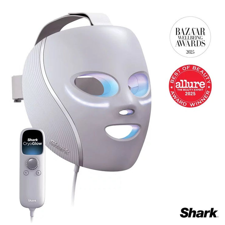 Shark FW312UKPL CryoGlow Under-Eye Cooling &amp; LED Anti-Ageing &amp; Blemish Repair Mask in Lilac Chill