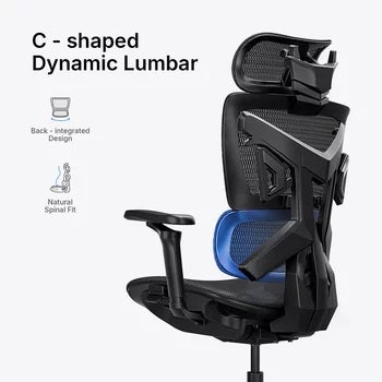 anda seaT X-Air Pro Mesh Gaming Chair, Black