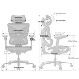 anda seaT X-Air Pro Mesh Gaming Chair, Black