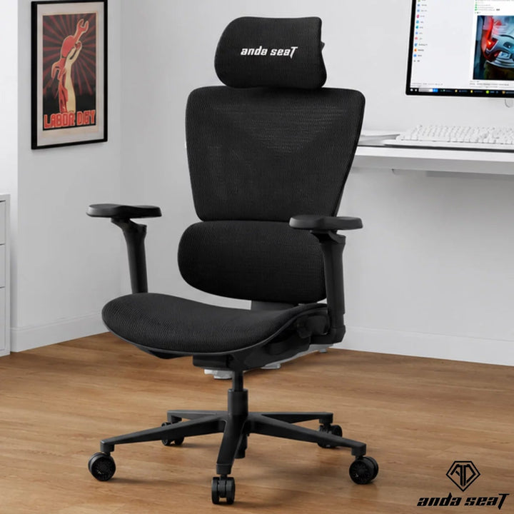 anda seaT X-Air Pro Mesh Gaming Chair, Black