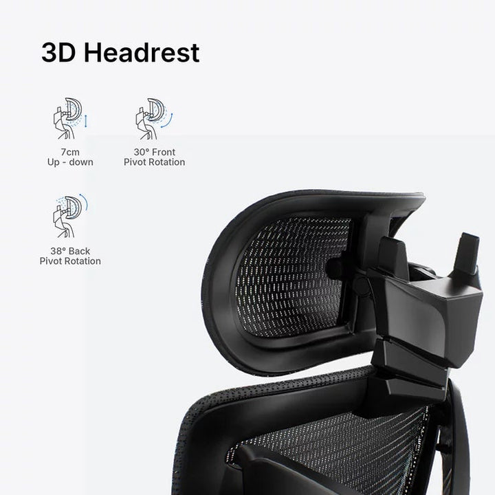 anda seaT X-Air Pro Mesh Gaming Chair, Black