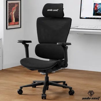 anda seaT X-Air Pro Mesh Gaming Chair, Black