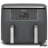 Ninja DZ300UK 6-in-1 Dual Zone Air Fryer in Gun Metal Grey