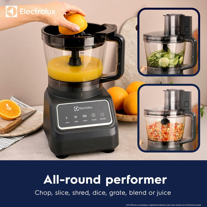 Electrolux SDA2838ELGRY 1000W Multi Food Processor &amp; Blender in Grey