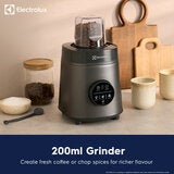 Electrolux SDA2877ELGRY 1400W Digital Blender With Grinder in Grey