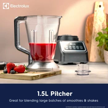 Electrolux SDA2838ELGRY 1000W Multi Food Processor &amp; Blender in Grey