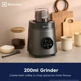 Electrolux SDA2877ELGRY 1400W Digital Blender With Grinder in Grey