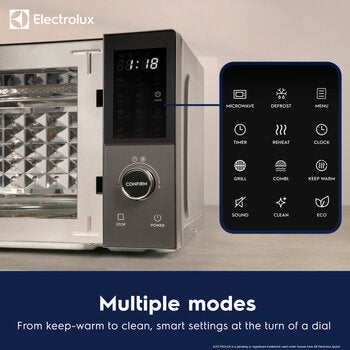 Electrolux SDA2876ELGRY 25L Combination Microwave in Grey