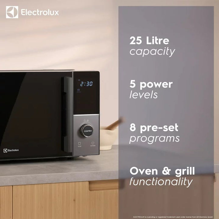 Electrolux SDA2876ELGRY 25L Combination Microwave in Grey