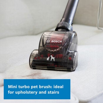 Bosch BGL6POWGB Series 6 Pro Power Bagged Cylinder Vacuum Cleaner in Black
