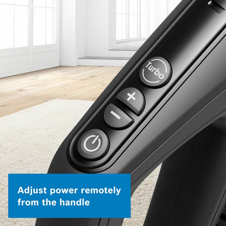 Bosch BGL6POWGB Series 6 Pro Power Bagged Cylinder Vacuum Cleaner in Black