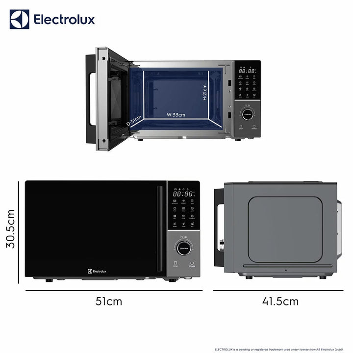 Electrolux SDA2876ELGRY 25L Combination Microwave in Grey