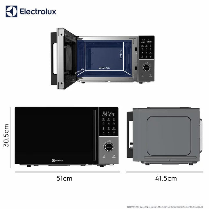 Electrolux SDA2876ELGRY 25L Combination Microwave in Grey