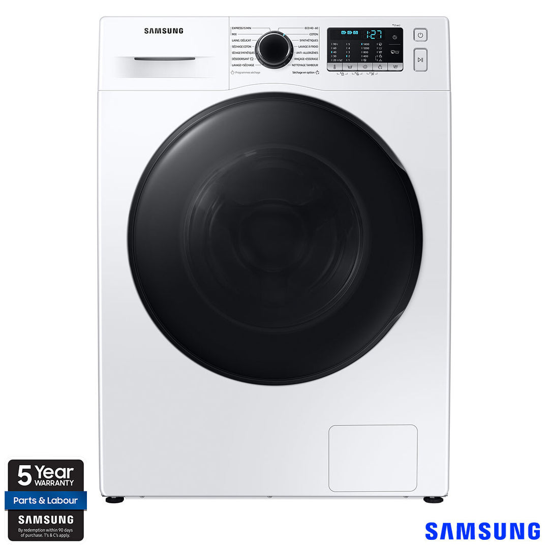 Samsung Series 5 WD80TA046BE/EU, 8kg/5kg, 1400rpm, Washer Dryer, E Rated in White