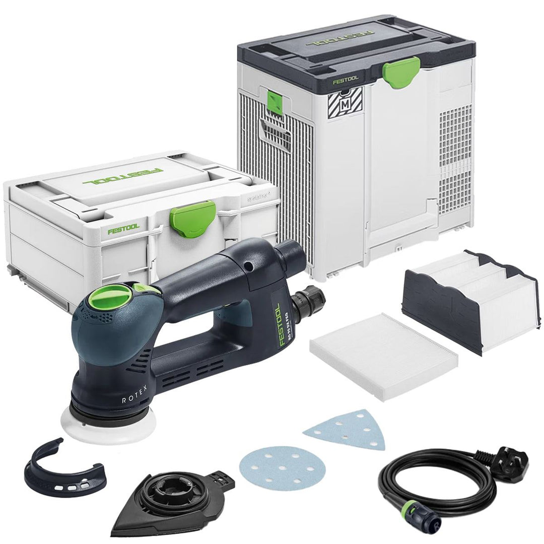 Festool SYS-AIR M 230V GB Air purifier - 577785 With ROTEX 90mm Geared Eccentric Sander 576261