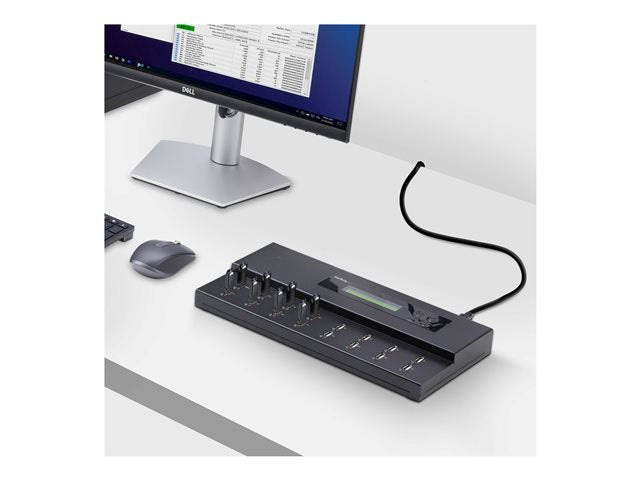 TieDex UK StarTech.com Standalone USB Duplicator - USB Duplicator and Eraser - USB 3.0, 2.0, 1.1 - 1:15 USB Flashdrive - USB Thumb Drive (USBDUPE115) - USB drive duplicator - TAA Compliant