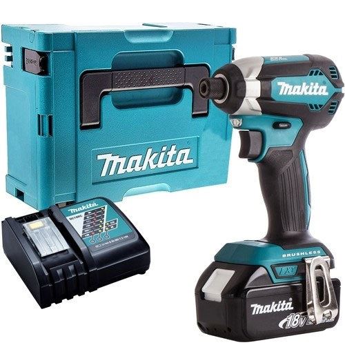 Makita DTD153Z 18V LXT Brushless Impact Driver With 1 x 5.0Ah Battery &amp; Charger In Case
