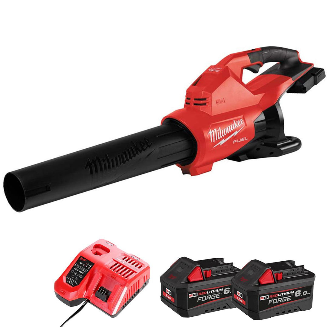 Milwaukee M18F2BL-0 36V Fuel Brushless Dual Battery Blower with 2 x 6.0Ah Battery &amp; Charger