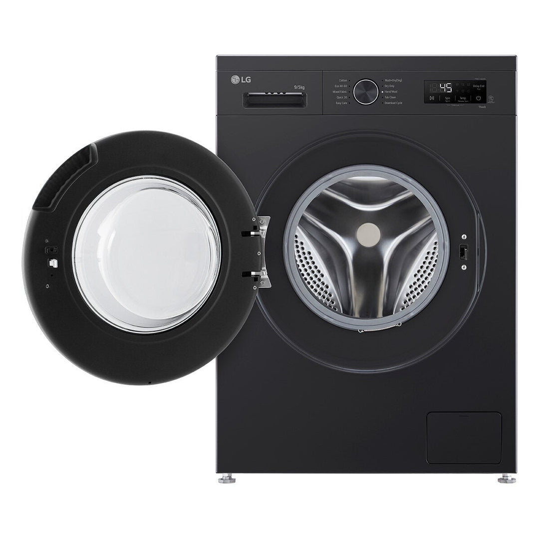 LG Series 2 W4X1095NNK, 9/5kg Washer Dryer, E Rated in Black