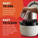 Instant Pot 5L / 20 Cup Rice Cooker &amp; Steamer in White