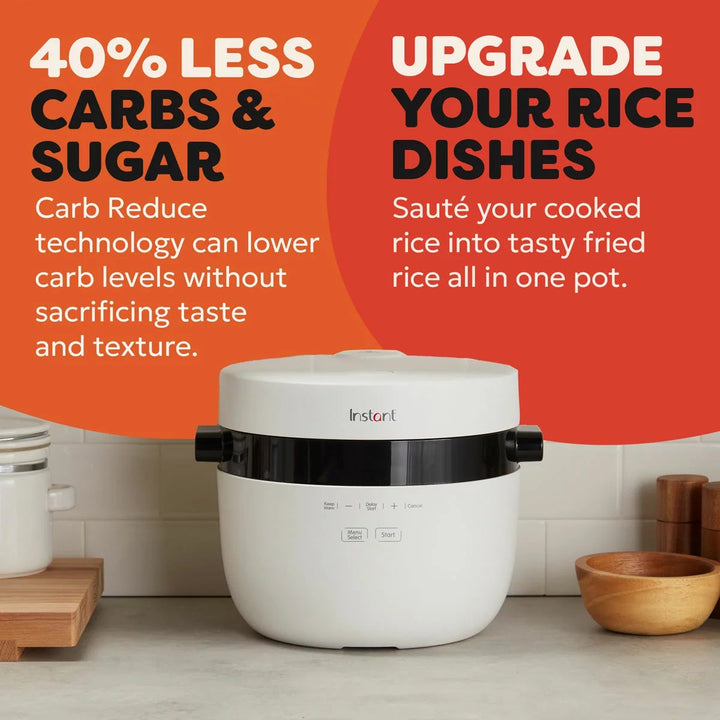 Instant Pot 5L / 20 Cup Rice Cooker &amp; Steamer in White