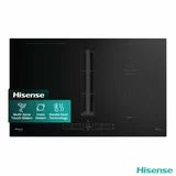 Hisense Hi6 HEH8432BSCWF 83cm Induction Hob with Bridge Zone in Black For External / Recirculation Ventilation