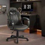 X Rocker Mythos Mid-Back Gaming Chair, Black/Gold