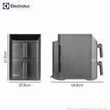 Electrolux SDA2980ELGRY Double Stacked 12L Air Fryer in Grey