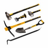 Roughneck 6 Piece Heavy Duty Builders Tool Kit