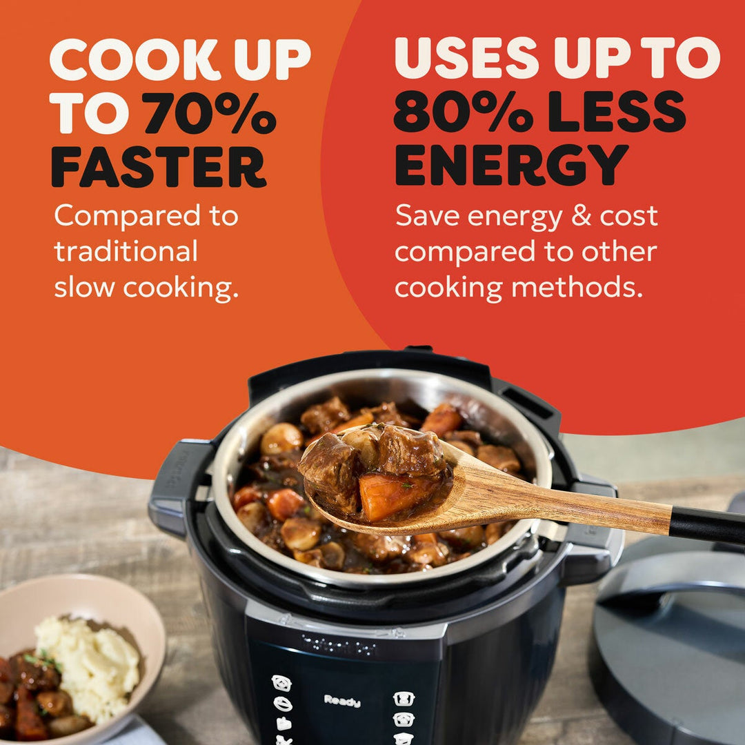 Instant Pot PRO 5.7L 10-in-1 Multicooker in Caviar Grey