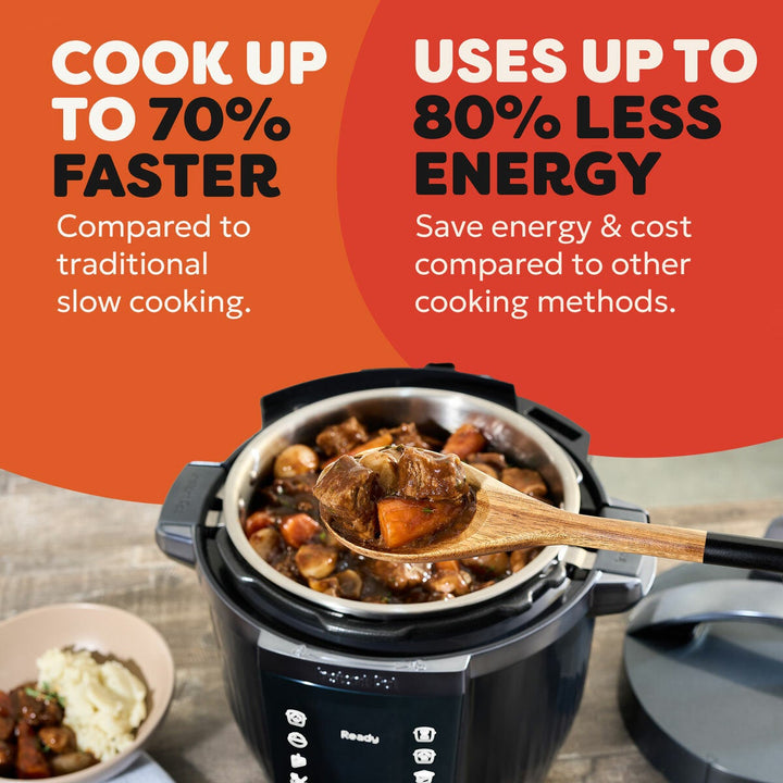 Instant Pot PRO 5.7L 10-in-1 Multicooker in Caviar Grey