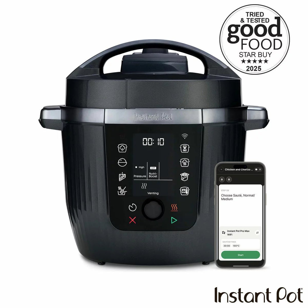 Instant Pot PRO 5.7L 10-in-1 Multicooker in Caviar Grey