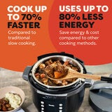 Instant Pot PRO 5.7L 10-in-1 Multicooker in Caviar Grey