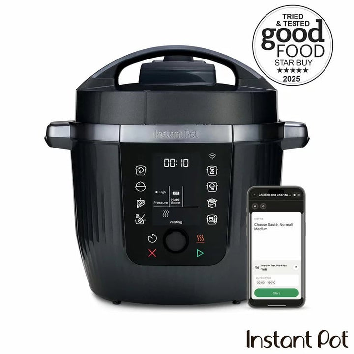 Instant Pot PRO 5.7L 10-in-1 Multicooker in Caviar Grey