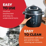 Instant Pot PRO 5.7L 10-in-1 Multicooker in Caviar Grey