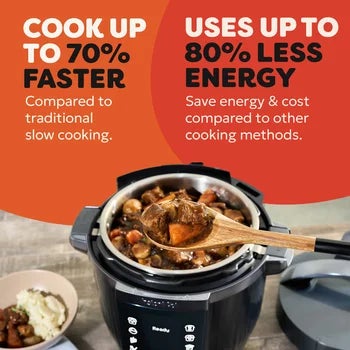 Instant Pot PRO 5.7L 10-in-1 Multicooker in Caviar Grey