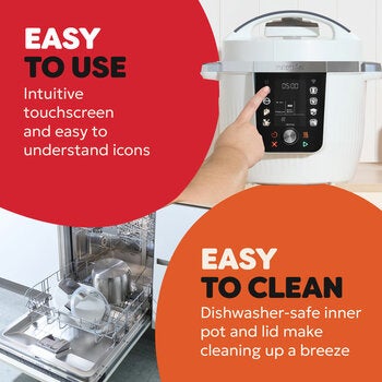 Instant Pot PRO 5.7L 10-in-1 Multicooker in Coconut White