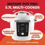Instant Pot PRO 5.7L 10-in-1 Multicooker in Coconut White