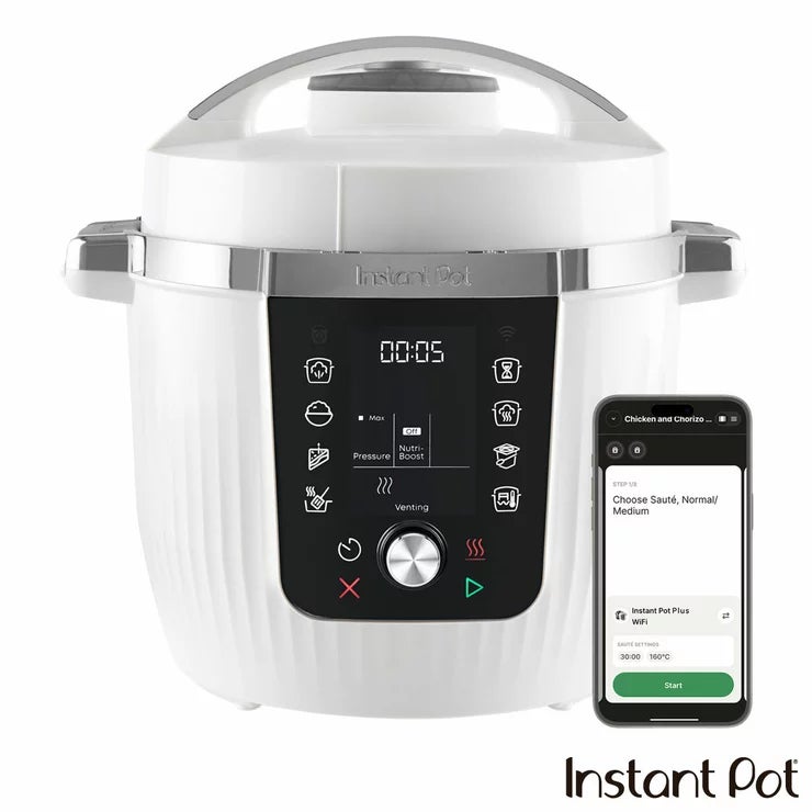 Instant Pot PRO 5.7L 10-in-1 Multicooker in Coconut White