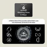 LG Series 2, W4X1095NWK 9/5kg Washer Dryer, E Rated in White