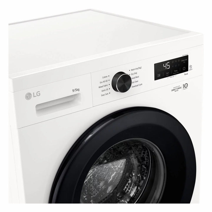 LG Series 2, W4X1095NWK 9/5kg Washer Dryer, E Rated in White
