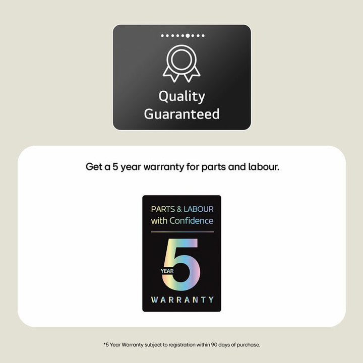 LG Series 2, W4X1095NWK 9/5kg Washer Dryer, E Rated in White
