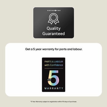 LG Series 2, W4X1095NWK 9/5kg Washer Dryer, E Rated in White