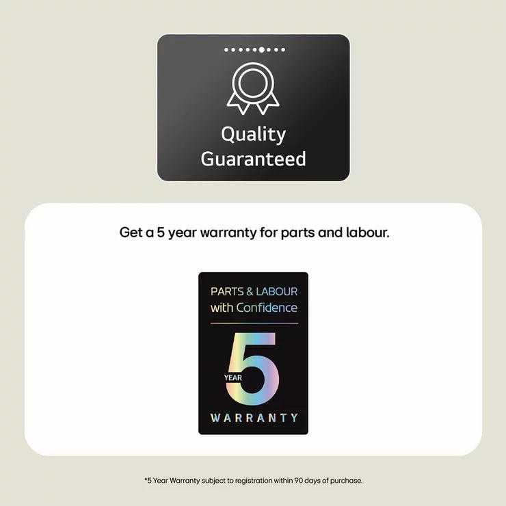 LG Series 2, W4X1095NWK 9/5kg Washer Dryer, E Rated in White