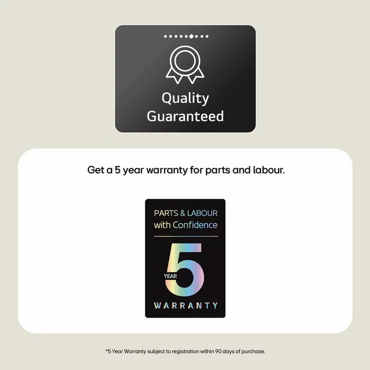 LG Series 2, W4X1095NWK 9/5kg Washer Dryer, E Rated in White