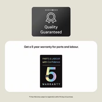 LG Series 2, W4X1095NWK 9/5kg Washer Dryer, E Rated in White