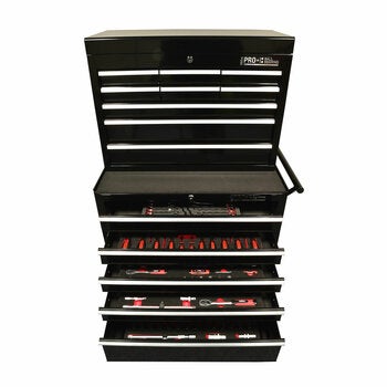 Hilka 186 Piece EVA Kit in HD Pro+ 15-Drawer Chest and Trolley