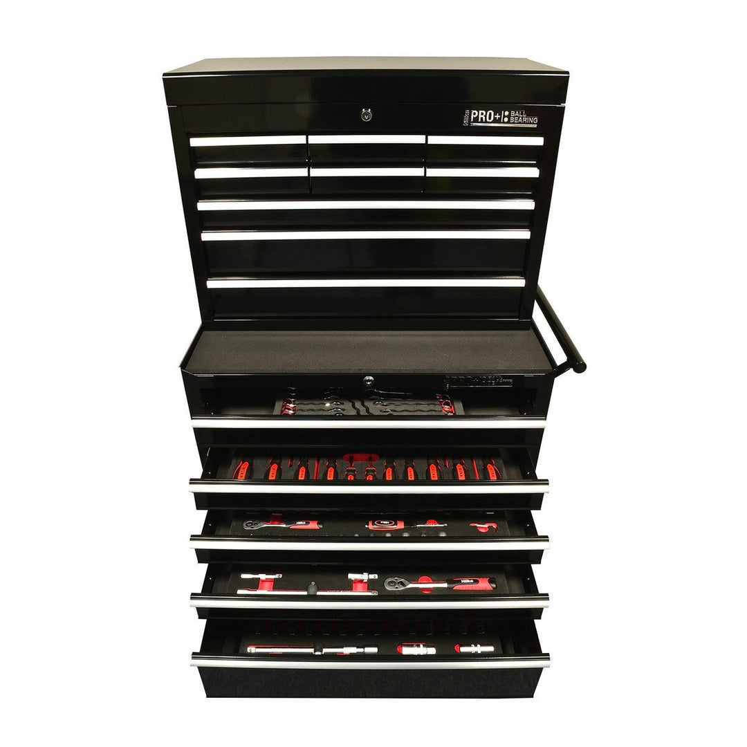 Hilka 186 Piece EVA Kit in HD Pro+ 15-Drawer Chest and Trolley